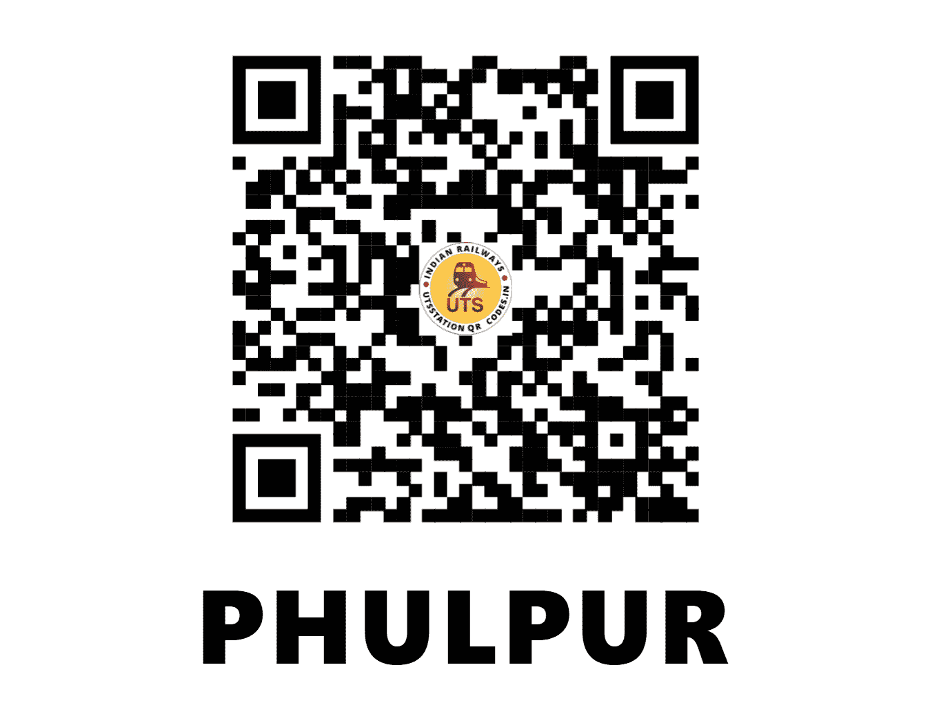 UTS QR Code for PHULPUR - PLP - NR (UTTAR PRADESH)